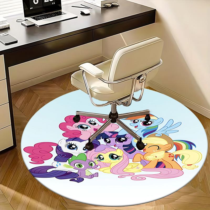 My Little Pony Chair Mat Round Carpet - Home Decor, Sofa Rug, Office Mat, Gift for All Rooms0227b