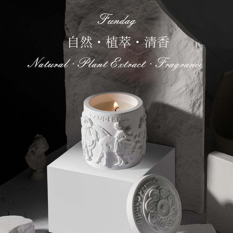 Aromatherapy Candle Relaxing Home Decor Colorful Nature Design Gift for Home Scented Candles for Relaxation Eco-Friendly Candle