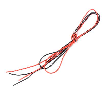 20AWG Soft Silicone Electronic Cable Red & Black Wire For RC Car (1 Meter Red   1 Meter Black)