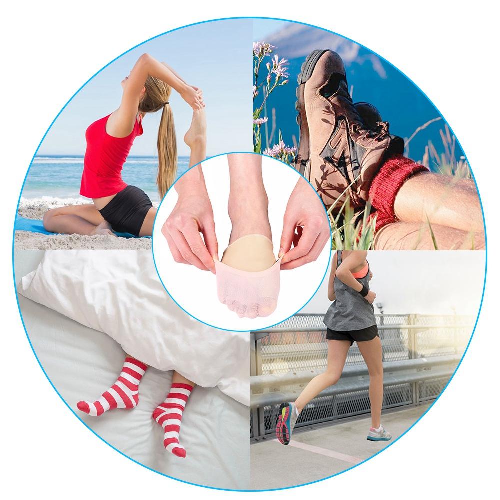 Bunion Sleeve Protector Metatarsal Toe Pad Forefoot Cushion Socks