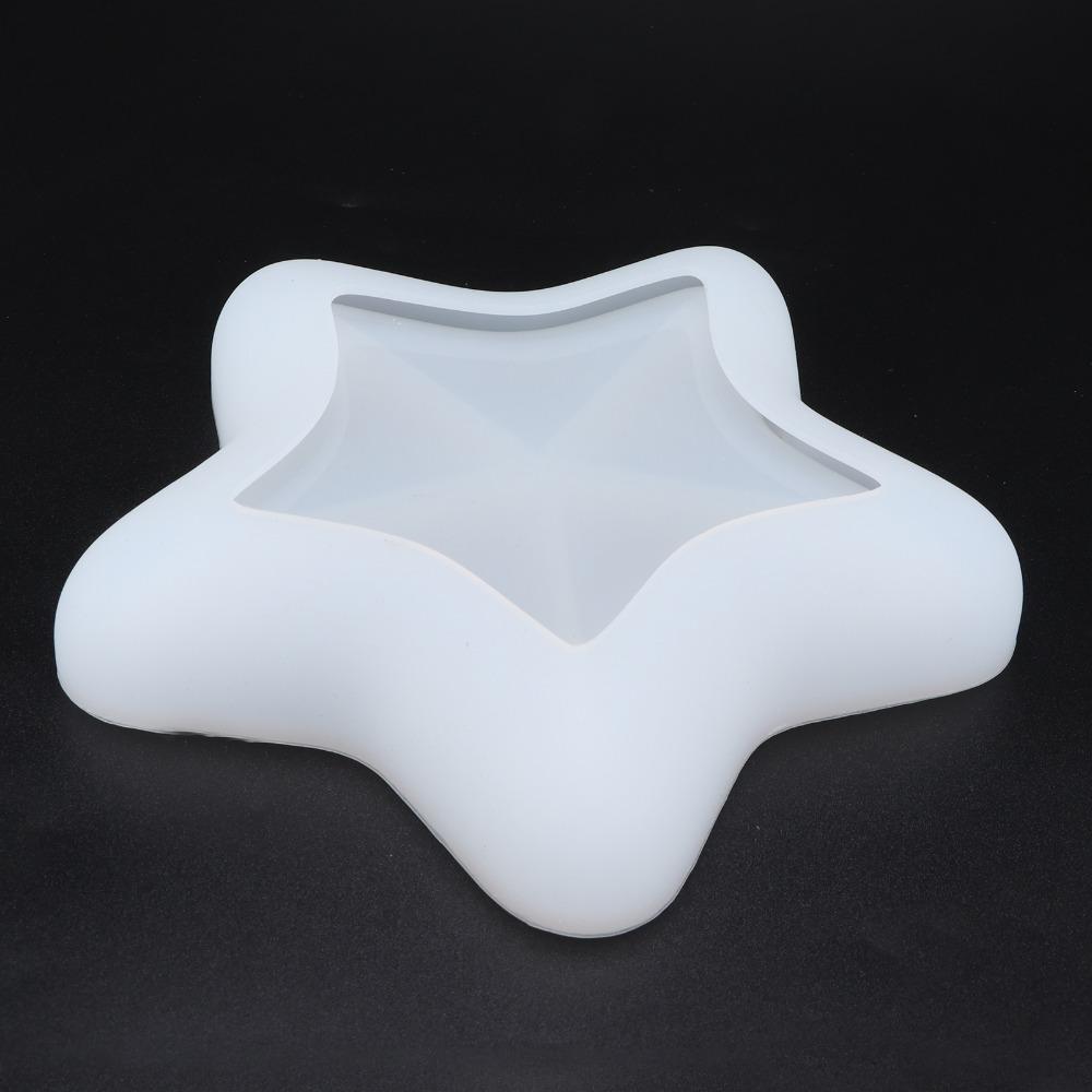 15.5cm Seastar Marine Series White Silicone Resin Mould Box Mould  Decorative Ornament
