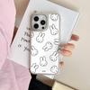 Simple Miffy Rabbit Avatar Is Suitable for Apple iPhone17/16pro Mobile Phone Case 14 Water Condensation 13 Electroplating 15 Cute