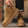 Martin Boots New Winter British Style Retro Short Boots Lace-up Zipper Boots Casual Leather Boots
