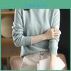 Classic Knit Sweater For Women With Thick Fiber Blend For Elegant Casual Wear