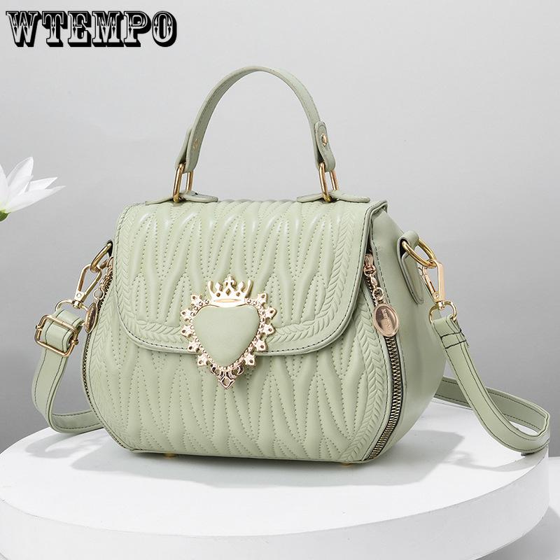 Women Shoulder Bag Soft Leather Small Bag Summer Hundred Texture Ladies Crossbody Bag Lightweight Women Bags