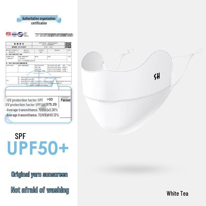 Women's Gradient Summer Sunscreen Mask - UV Protection, Breathable, Cool, Riding Face Cover