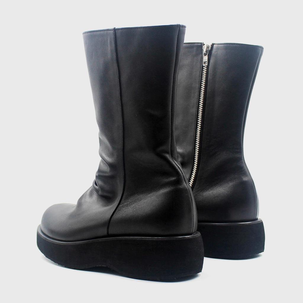 Coreofalchemy Zip Fortress Vibram Platform Chelsea Boots