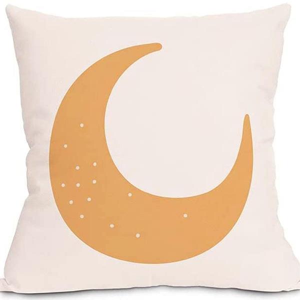 Moderne minimalistisk INS regnbue putetrekk friskt trykt lin putetrekk stue sofa