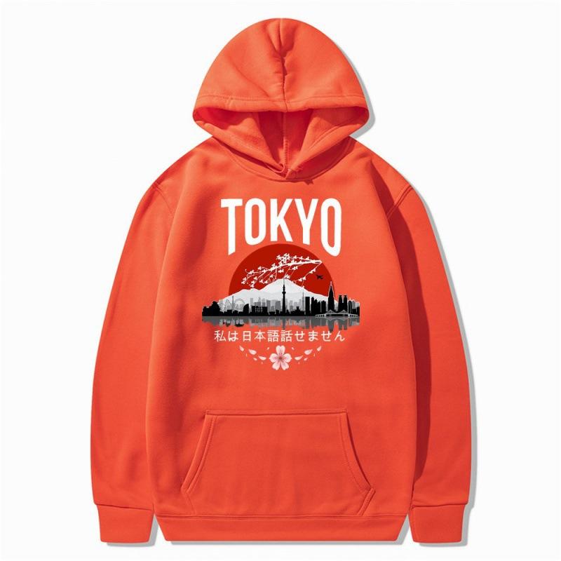 Riman Tokyo Spring and Autumn Men's Trend Fleece Fashion Sports Casual Long Sleeve Sweater