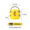 Xiaoyueya Little Yellow Duck Insulated Bento Box