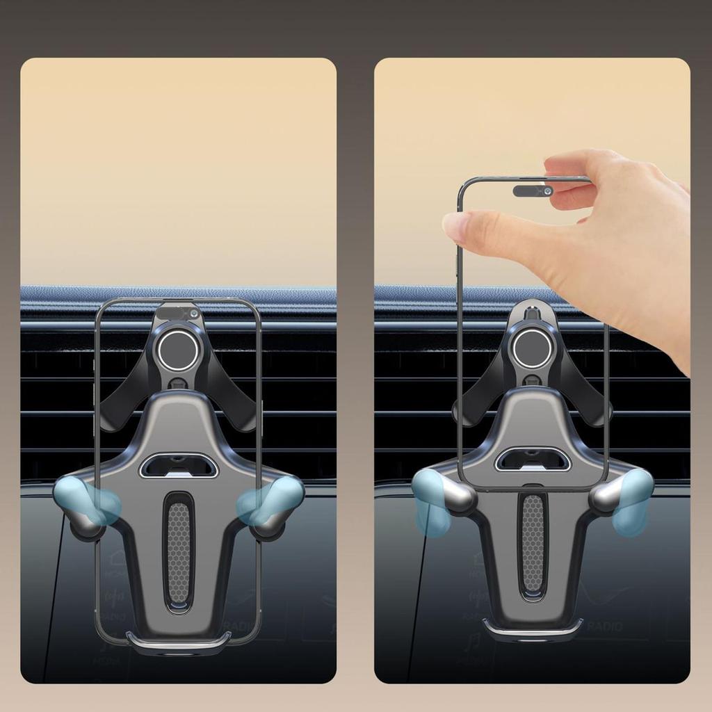 Auto-Lüftungsschlitz Handyhalterung Y-Form Stoßdämpfender Ständer Auto-Lüftungsschlitz Handyhalterungen Für Familie Freunde Frauen Automobil Fahrzeug Innenraum