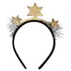 Glitter Headband 2025 Photo Props Fun Headband Party Blingbling Karaoke Party Hair Hoop Tinsel for Christmas Stage