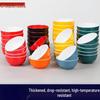 Two-Tone Melamine Rice Bowl