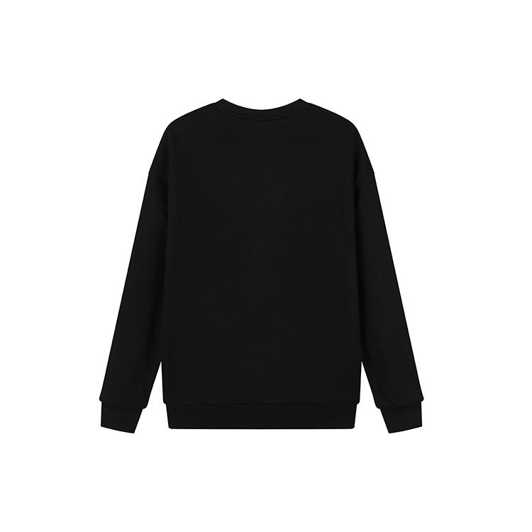 New FILA Sweatshirt Unisex Jet Black F51U138295FBK