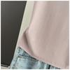 Raglan Short Sleeve Color Block T-Shirt Plus Size Loose Slim Crop Top For Summer Versatile Breathable Soft Material Flattering Slim Women Top