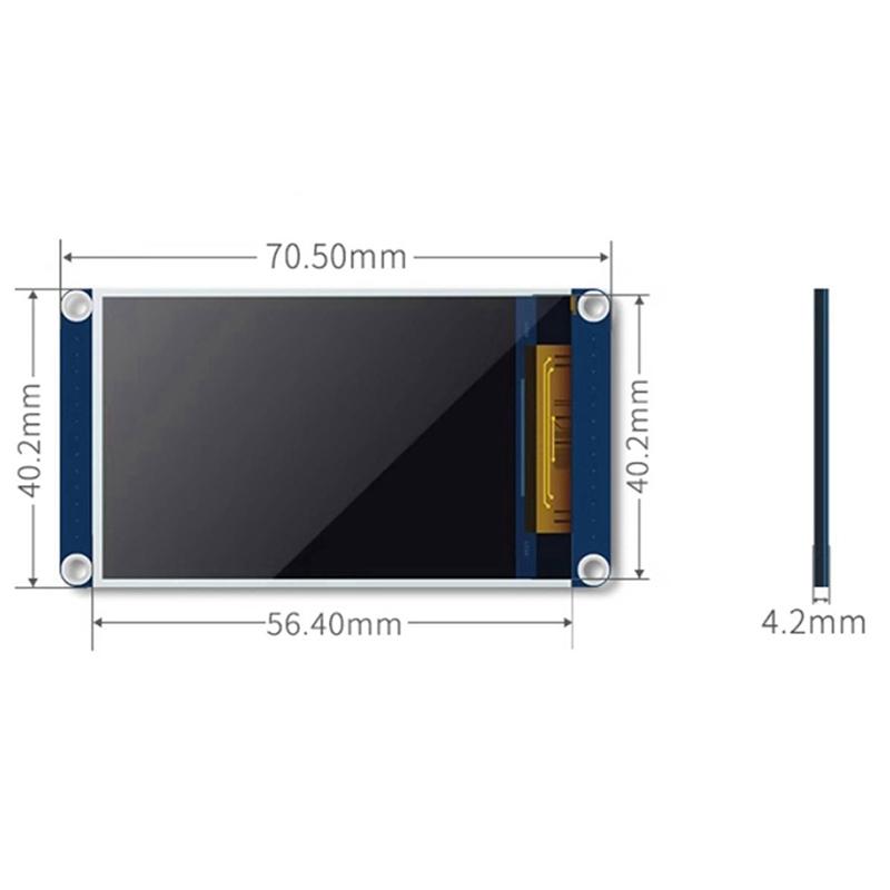 ABYN-2.2 Inch TFT Screen Hotspot Nextion Input Display For Jumbospot MMDVM Hotspot Board Kit UHF VHF For Raspberry Pi Zero W