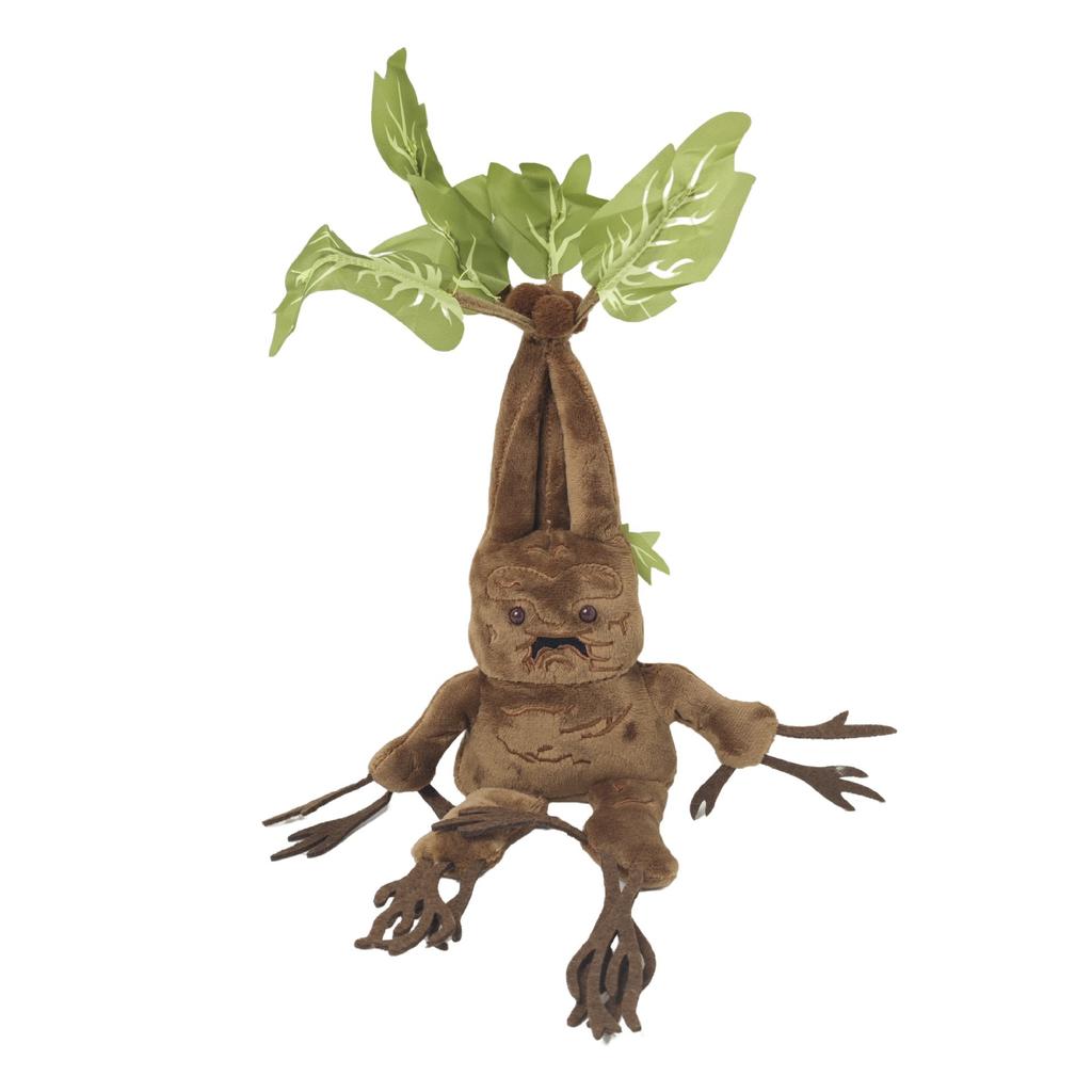 Harry Potter Mandragora Peluche Giocattolo Bambola Mostro Albero Statuetta, Effetto Sonoro Pianto Urlo, Modello Pianta Radice Morbida, Divertente Regalo Sollievo dallo Stress, 35cm
