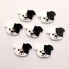 50Pcs Painted Buttons Bright Color Beautiful Easy Clean Not Easily Break Craft Buttons for Clothing