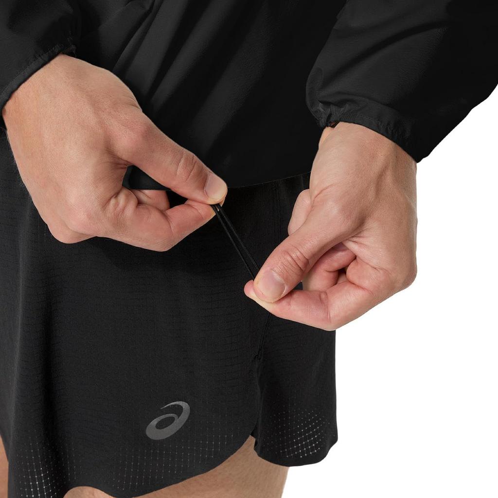 Running Wear FUJITRAIL ELITE Waterproof Jacket PERFORMANCE BLACK XL [ASICS]