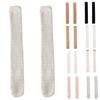 1 Pair Women Coral Fleece Stockings Thigh High Plush Thermal Socks Autumn Winter Long Tube Stockings for Daily Wear