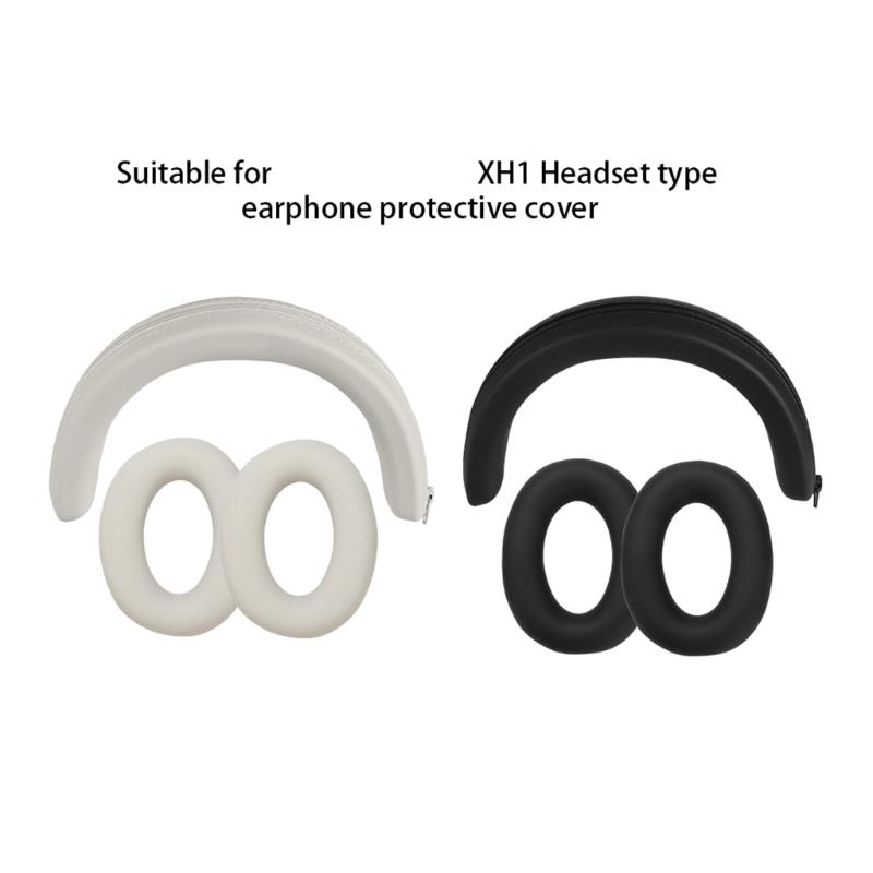 Easy Installation Silicone Earphone Earpad Cushions and Headband Pad for Inspire XH1 Comfortable Wear