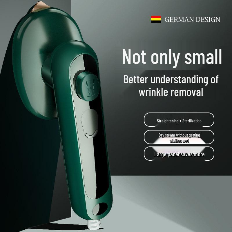 Compact Handheld Garment Steamer and Iron