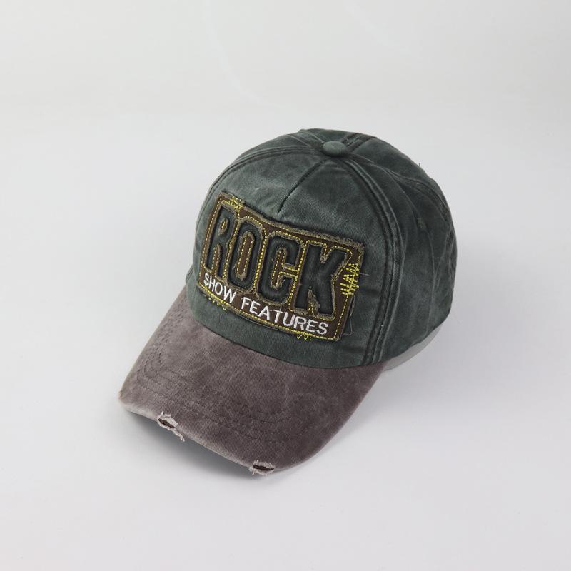 

Унисекс Кепка-утка с состаренным краем для весны/лета Adjustable