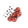 10 Stück 1:12 Puppenhaus Ball Modell Miniatur Harz Fußball Basketball Spielzeug für Puppenhaus Dekoration