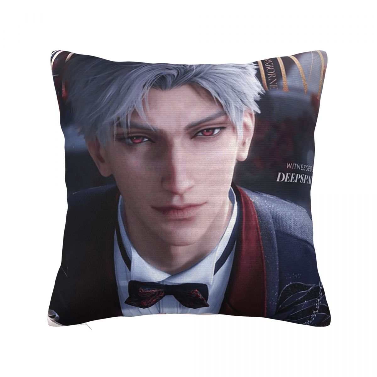 

Game Love And Deepspace Sylus Square Pillowcase Cushion Cover Pillow Case Throw Pillow Cover for Home Bedroom Car 12x12Inch