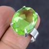 Tsavorite Gemstone 925 Sterling Silver Jewelry Ring Size 9