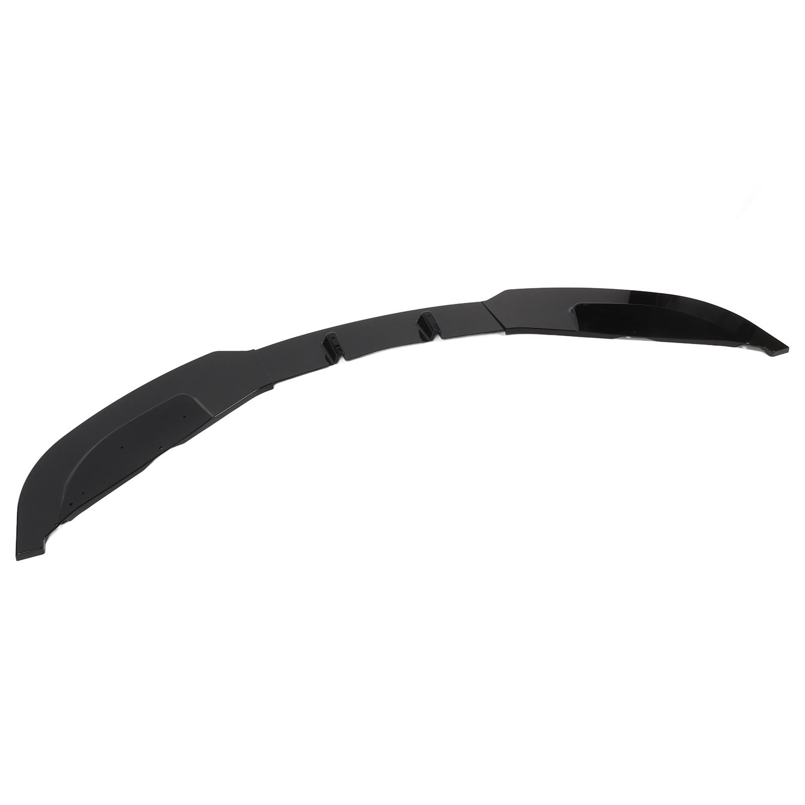 3 Sections Front Bumper Lip Spoiler Sturdy Stylish Front Bumper Lip Splitter For 3 Series E92 E93 Standard