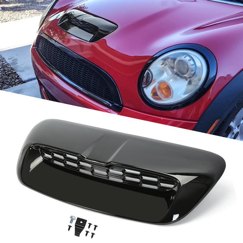 Front Hood Air Intake Vent Scoop 51132756095, 51132757694, 51232752275 For Mini Cooper S R55 R56 R57 R58 R59 2007-2014