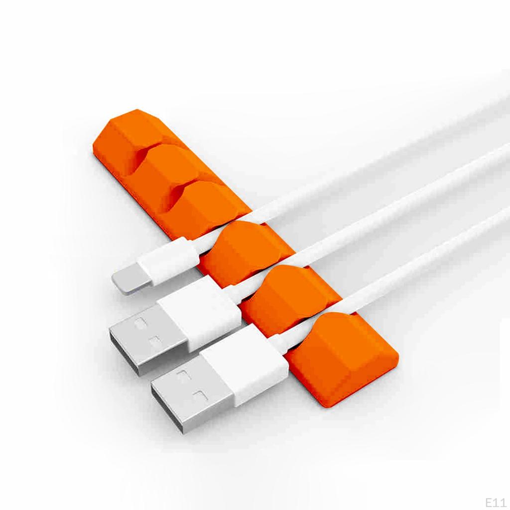 Cable Clips ,Cable Management ,USB Charger Wire USB Holder for Desktop Home, Car ,Office