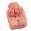 Cartoon Warm Water Bag Lamb Pattern Water-filling Bottle Soft Hot Water Bottles  Gifts
