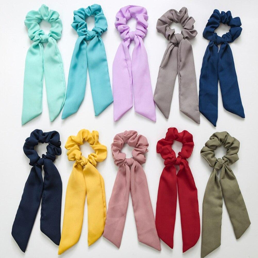💰Köp billigt online Fashion Women Headwear Turban Diy Bow Streamers