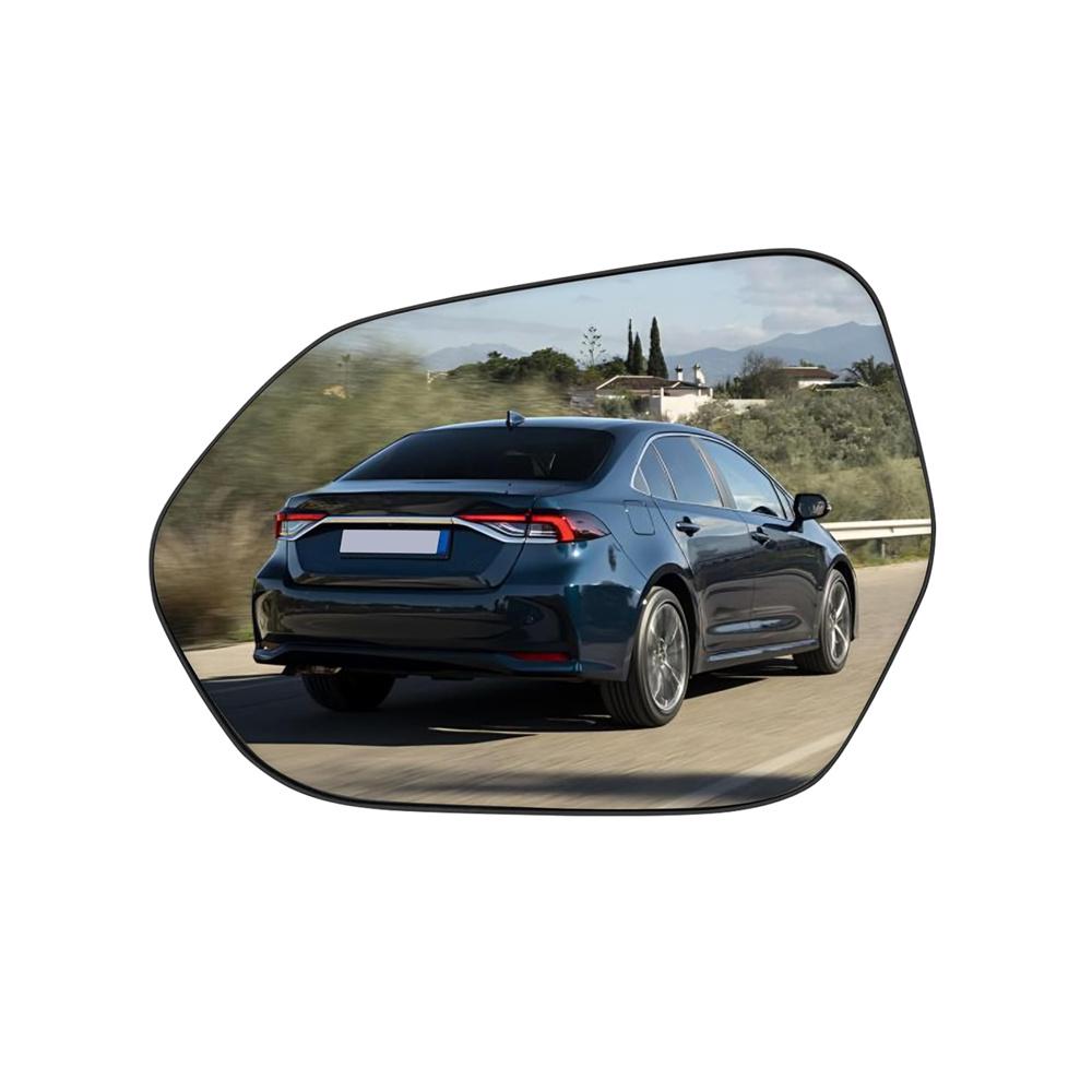 Driver Left Side Mirror Glass Heated For Toyota Prius 2016-2022 Corolla 2020-23