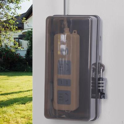 Caja de alimentación para exteriores para conexiones eléctricas