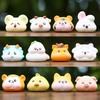 Chinese Zodiac Resin Animal Collectible Figures Desktop Decor Gift Display