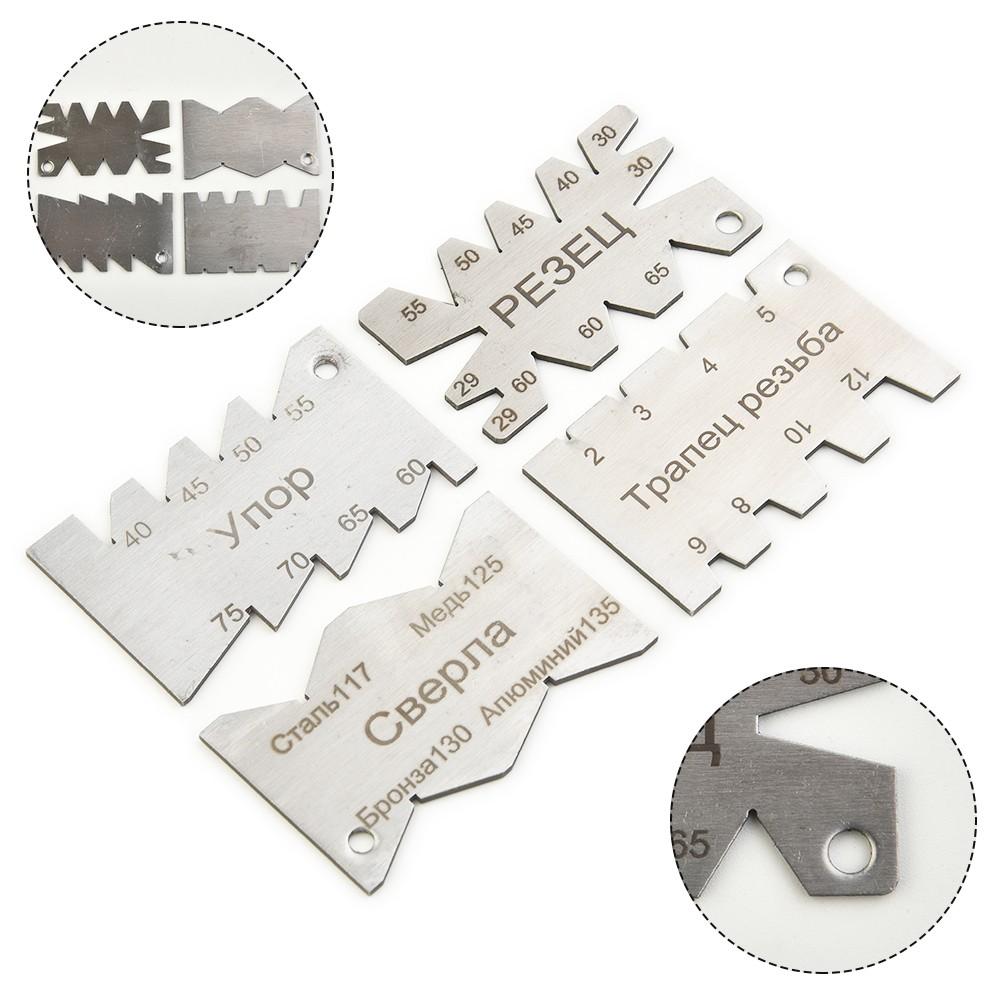 Angle Gauge Angle Measurement Tool 4pcs Carbon Steel Tool