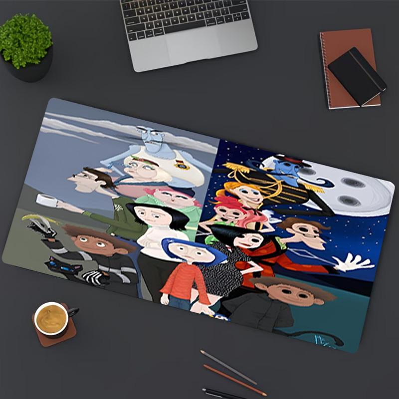 Coraline Print Mouse Pad, for Keyboard Pad Laptop PC Mat for Office Home Use, Desk Decor, Perfect Birthday Gift for Gamers