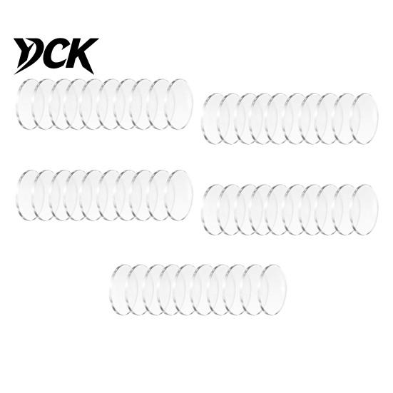 DIY Fridge Magnet Kit 10/20/50Pcs Kit, Clear Acrylic Magnetic Photo Frame with Picture Making Adhesive Backing, Custom Set for Crafts Decorative