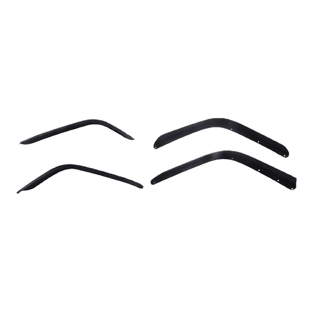 4pcs Car Wheel Mudguards Fender Flares Wheel Eyebrow Trim for Jeep Wrangler JL 2018+ Low Fender Models