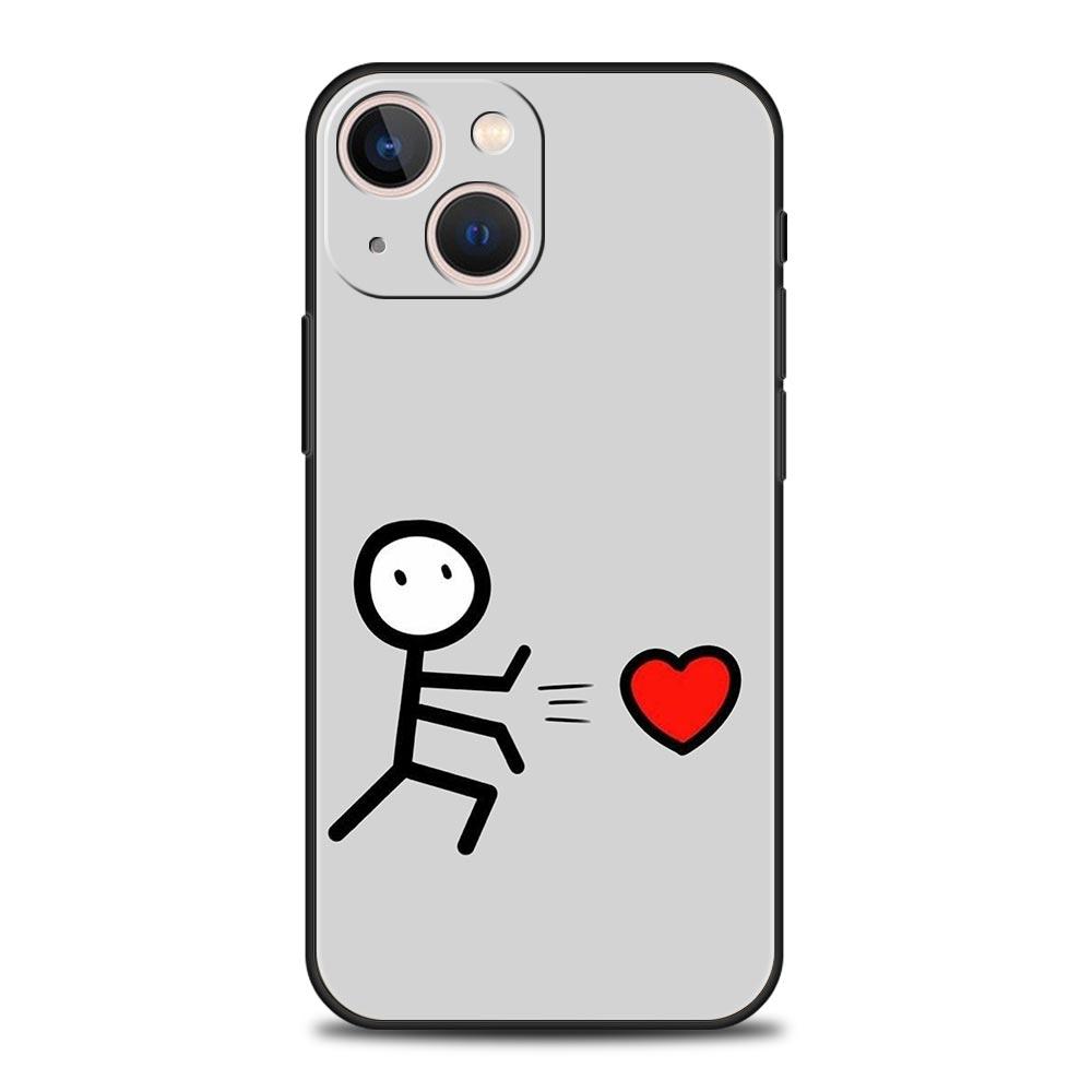 Cute Middle Finger Phone Case For Samsung Galaxy S26 S25 S24 S23 S22 S20 Ultra S21 FE 5G S10 Plus TPU Shockproof Cover