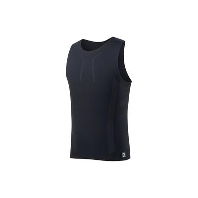 Champion Fitness Training Series Solid Color Round Neck Sleeveless Vest Men Tops Black 152230101-3