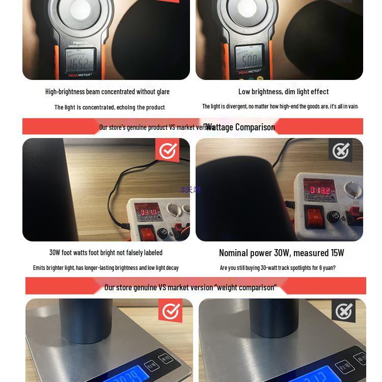 Adjustable Angle Surface Mounted Spotlight - Single Ceiling Downlight