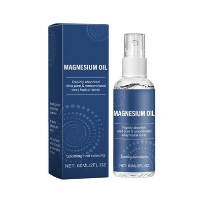 Butelka z atomizerem oleju magnezowego Wysokie stężenie Miejscowe Chlorek magnezu Miejscowy Magnesium60ml