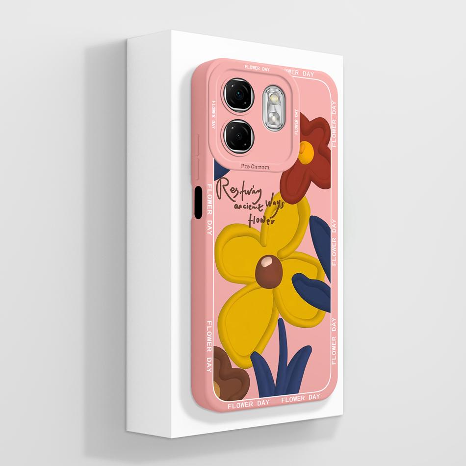 For infinix Smart 9 Case Simple Fashion Soft Liquid Silicone Back Cover For infinix Smart9 4G Funda Model X6532 Phone Housing