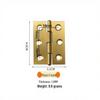 Stainless Steel Folding Casement Hinge for Doors, Windows, Wooden Boxes & Luggage (1-4 inches)