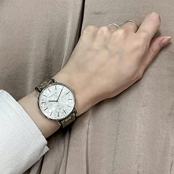 [Coach] Women's Watch PERRY Leather Belt 14503388
