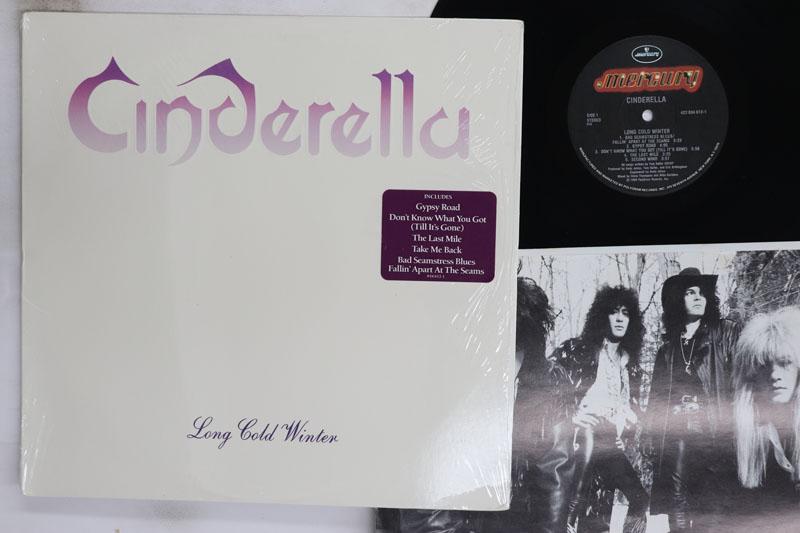 

LP Record CINDERELLA - Long Cold Winter 4228346121 MERCURY 1988 US Metal Used